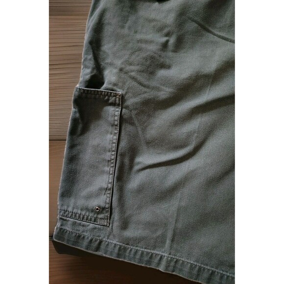 Coliseum Men's Shorts Size 36 Cargo Green Active Outdoor Pockets Cotton - Picture 9 of 14